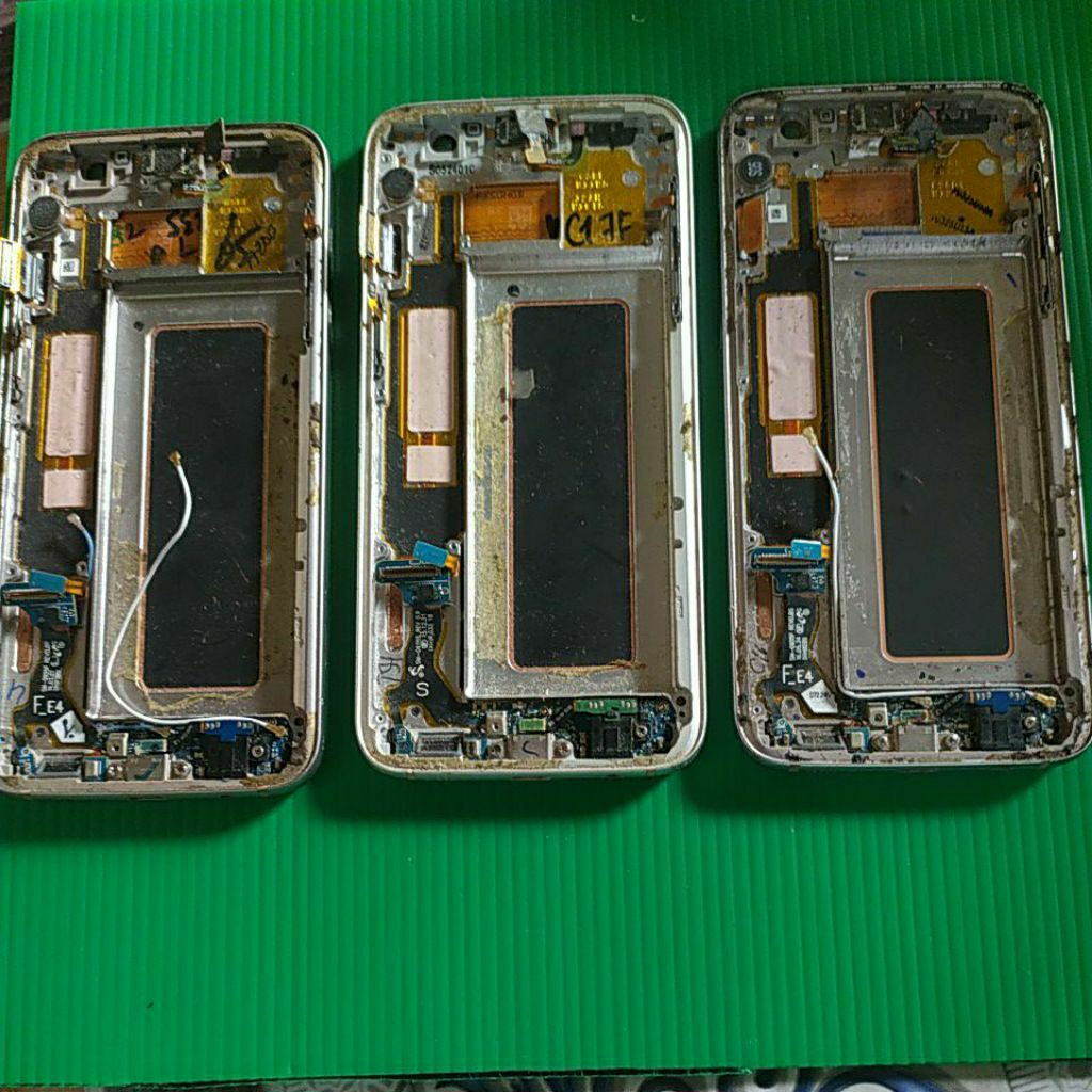 tatakan lcd Samsung S7 edge ORI Cabutan