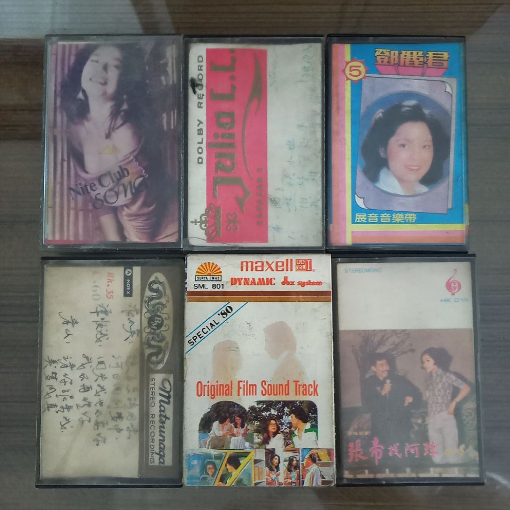 Kaset Pita Koleksi Lagu Mandarin / Cassette Pita Lagu Mandarin / Lagu Mandarin Lawas / Lagu Legend M
