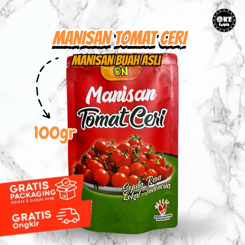 Manisan Buah Tomat Ceri Khas Tegal Camilan Tradisional