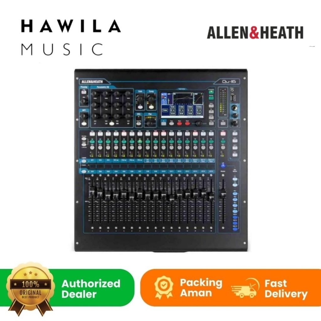 Digital Mixer Allen & Heath QU16C QU 16C Chrome 16 Channel Original