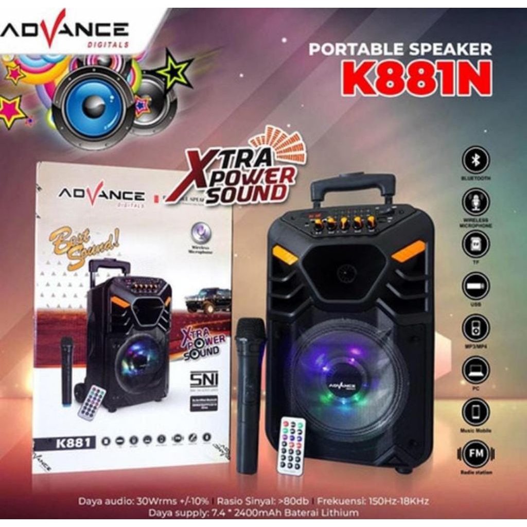 Advance Speaker K 881N 8"