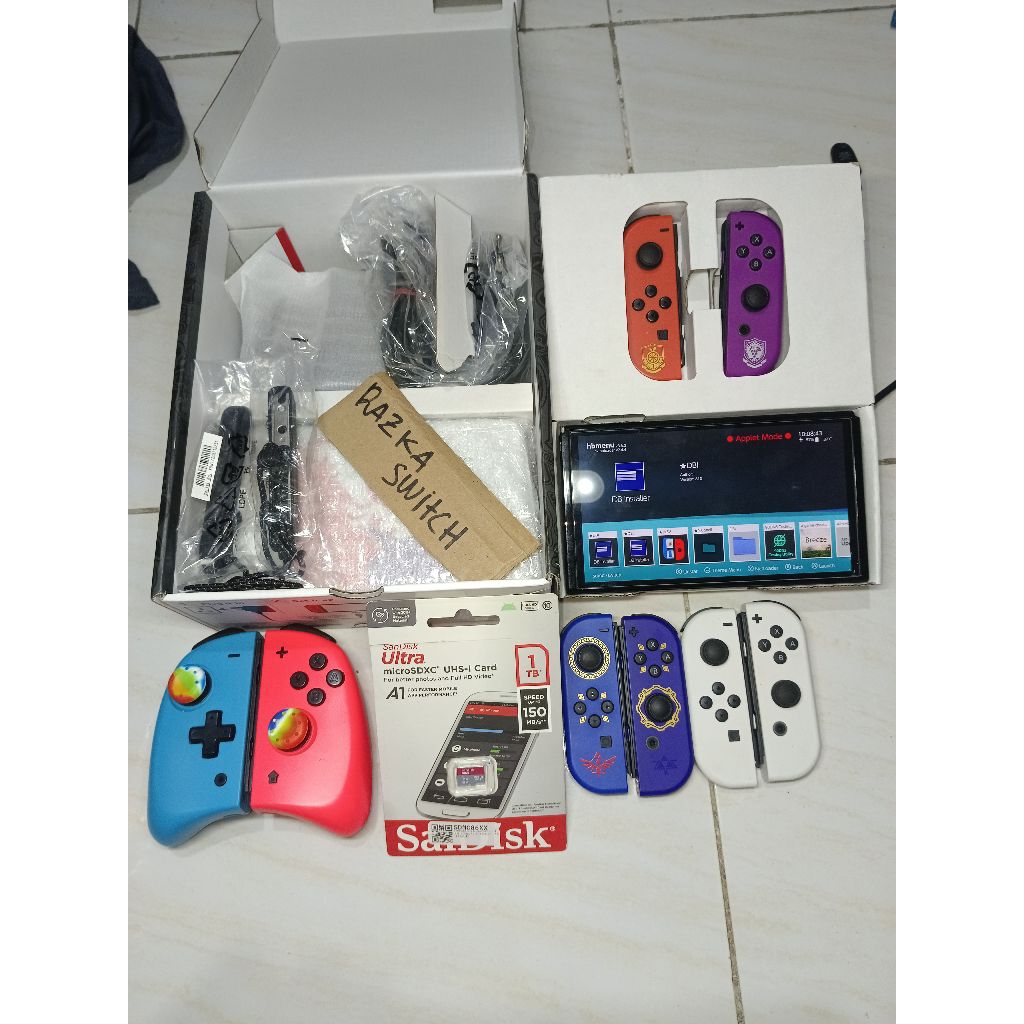 Nintendo Switch Oled Pokemon CFW