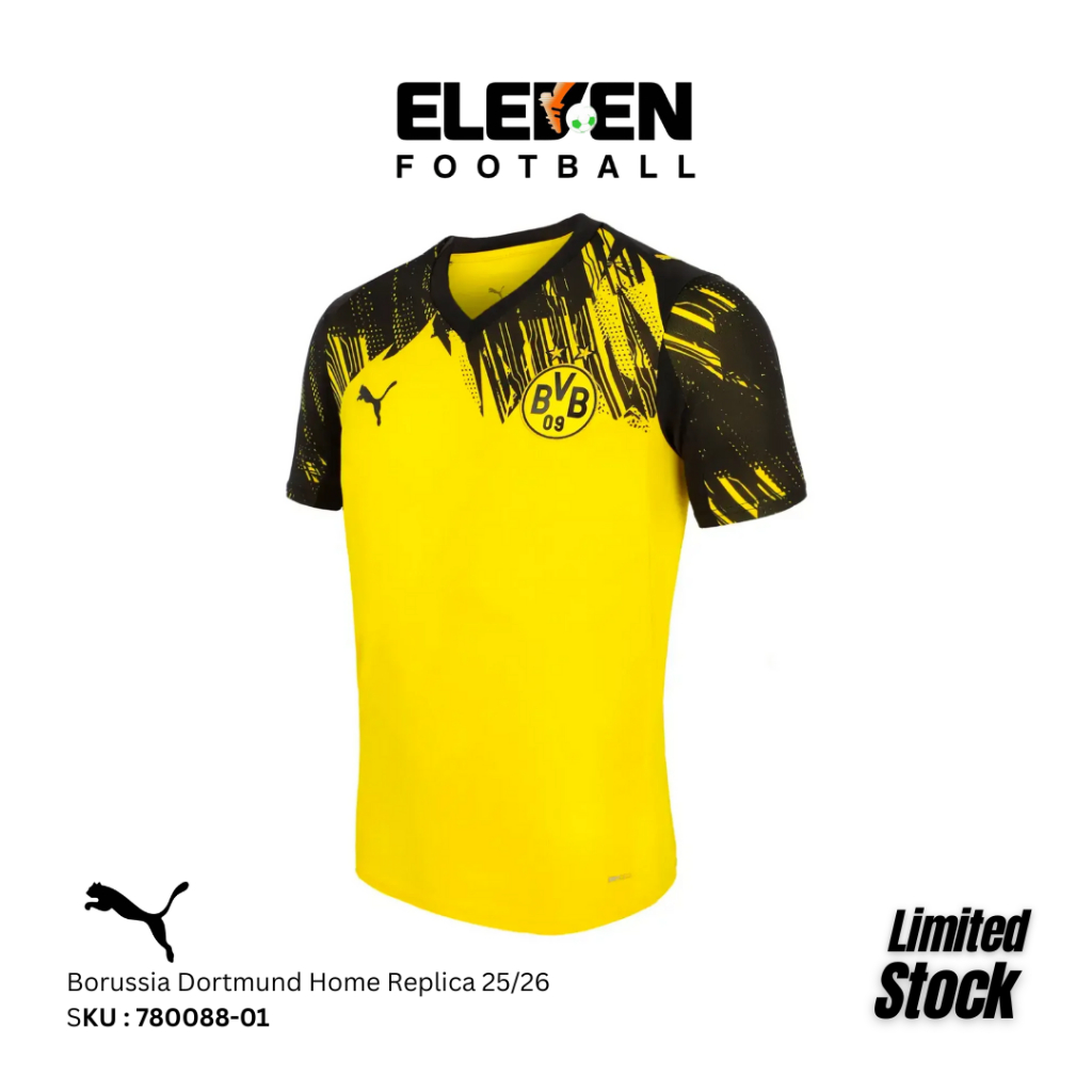 Jersey Puma Borussia Dortmund Home Replica 25/26 - ORIGINAL/780088-01
