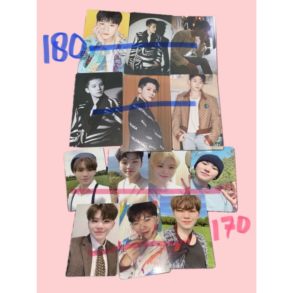Seventeen Photocard Album Ruby Woozi Wonwoo Jun Joshua The8 by @chaosbleu