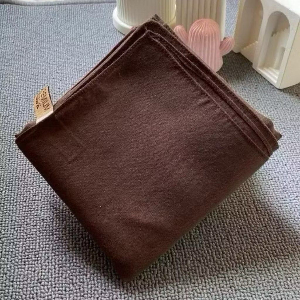 Hijab Segiempat Paris Premium coklat pramuka hijab coklat pramuka segiempat coklat pramuka Hijab Seg