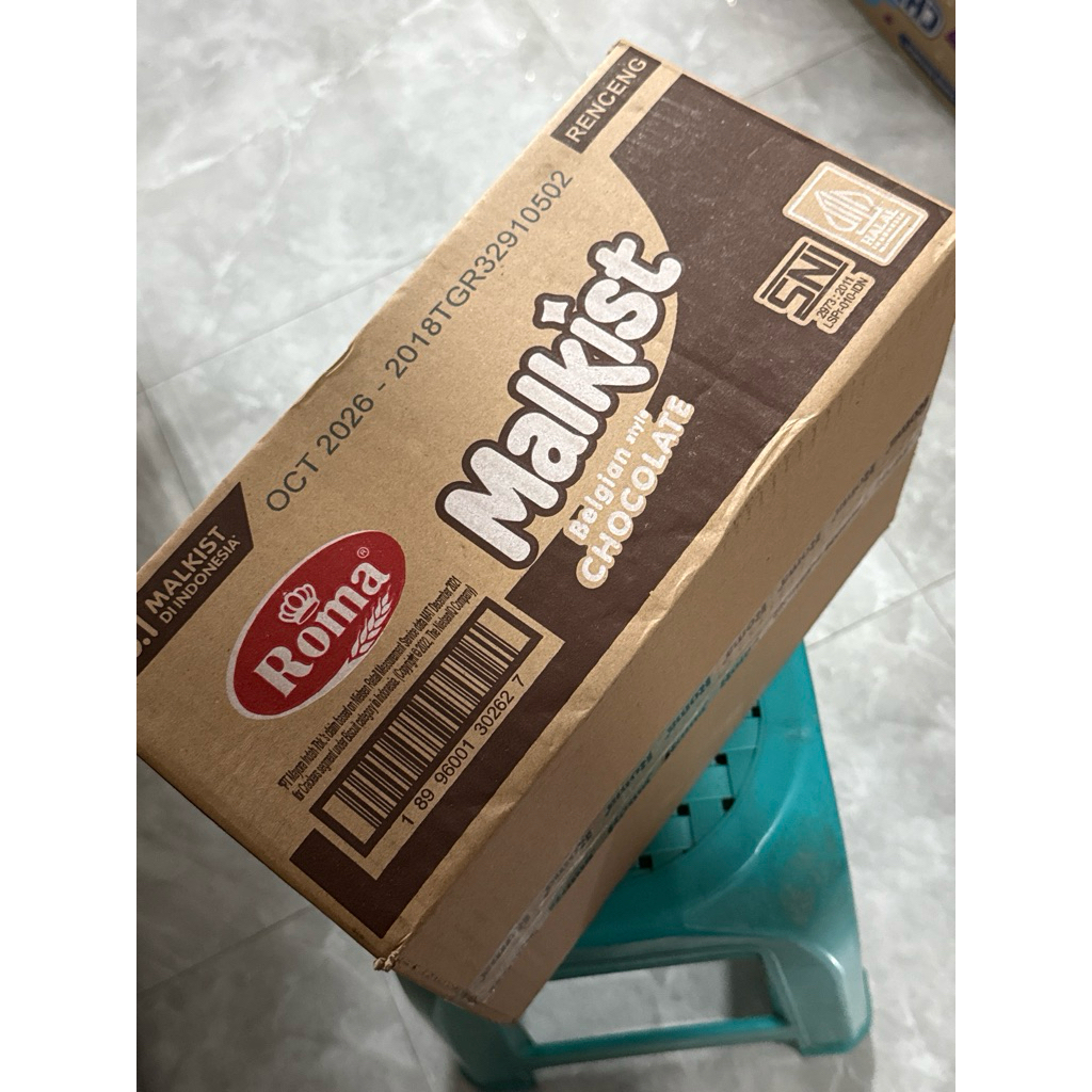 Roma Malkist Cokelat Renceng ( Dus )