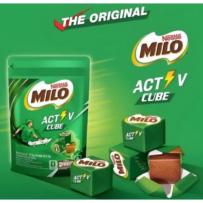 nestle milo cube - milo active cube - milo kotak - milo cube isi 25 - milo energy cube - milo cube 6