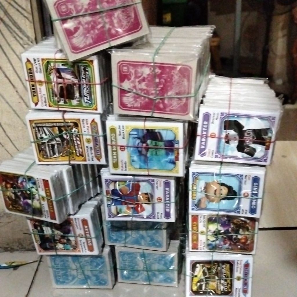 KARTU WARTET JOMBO ISI 12PIS