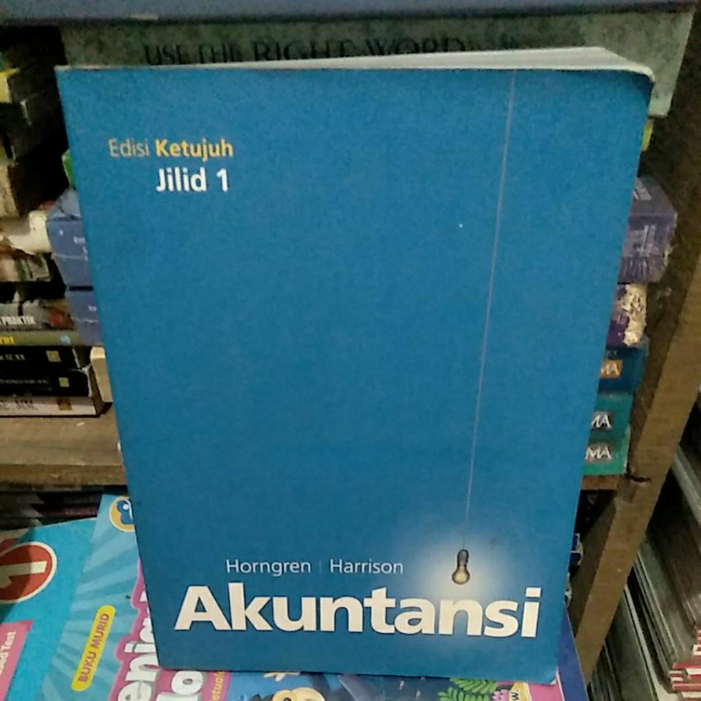 Akuntansi Edisi ketujuh jilid 1 Horngren Harrison buku bekas yang ori
