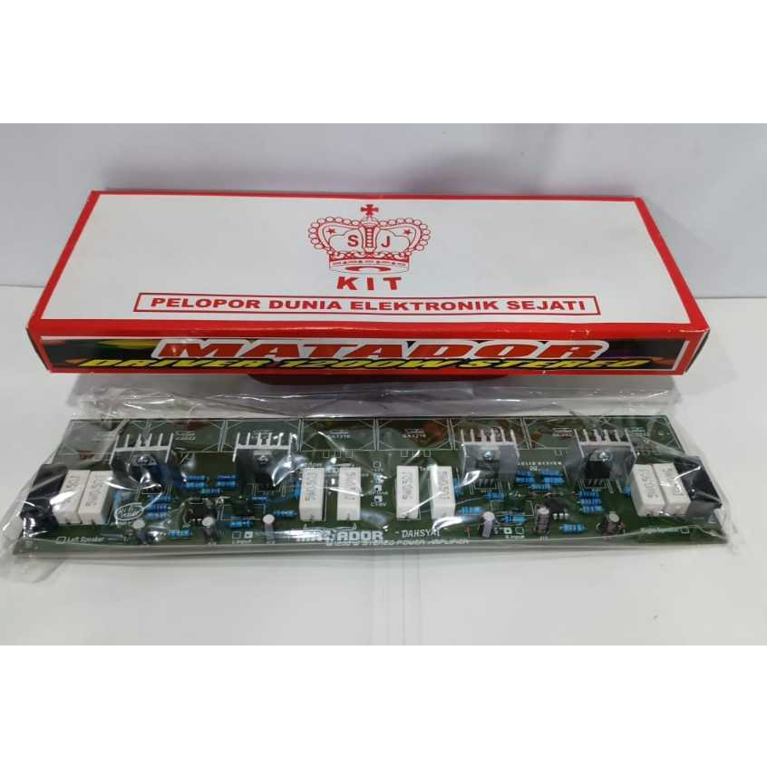 KIT MATADOR  DRIVER 1200 WATT STEREO SJ