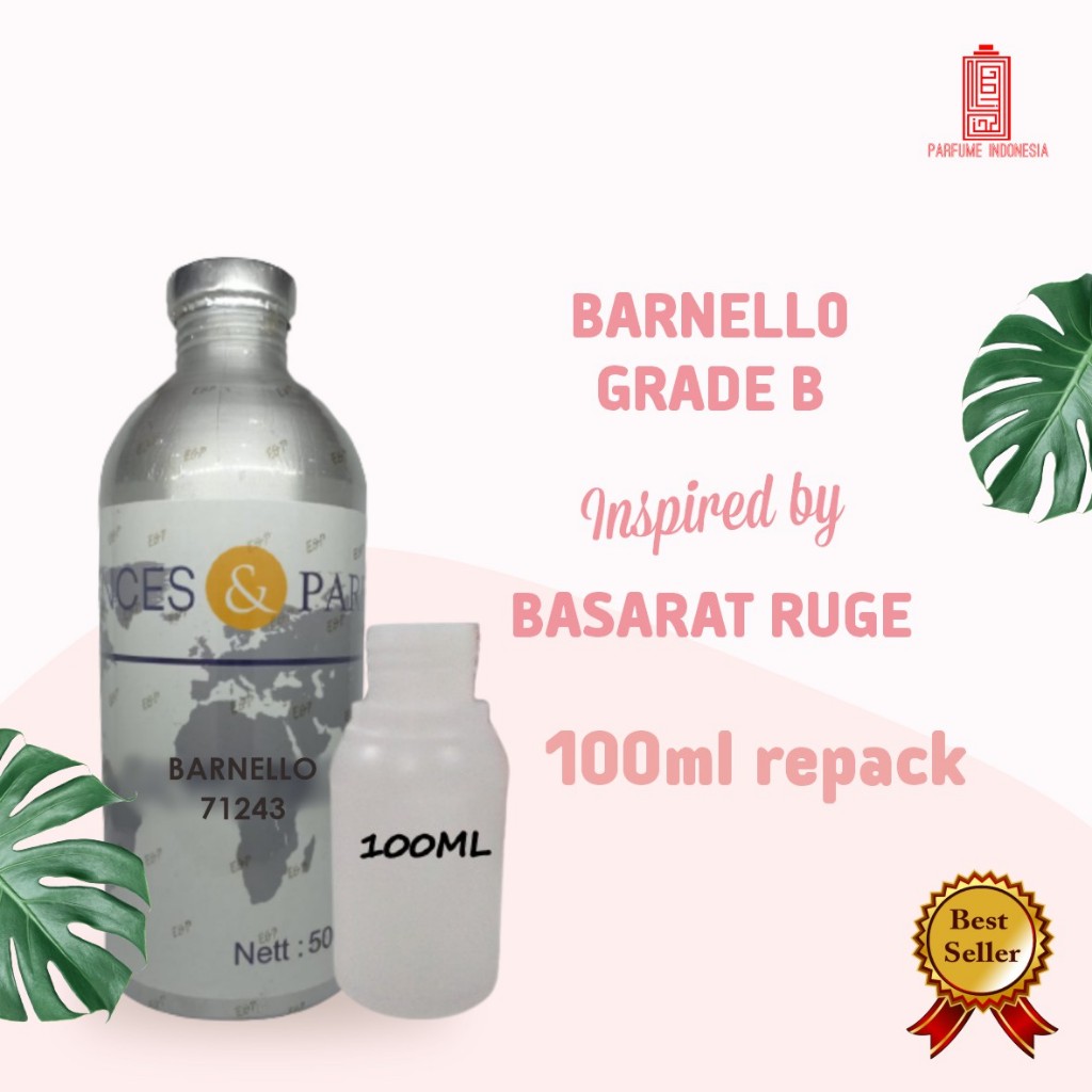 bibit parfum murni BARNELLO ESSENCES 100ML REPACK