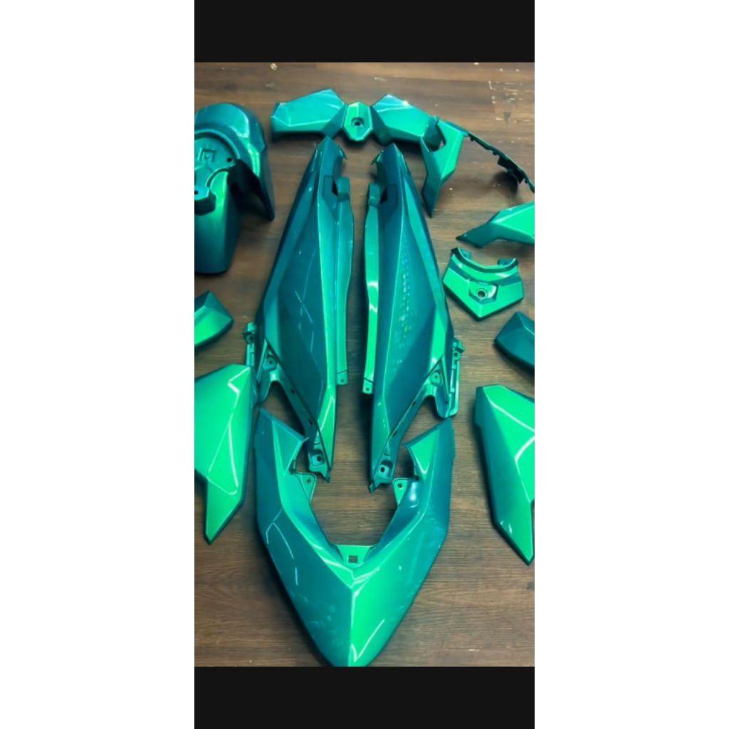 cat motor&mobil warna goblin green cat custom otomotif cat PU original