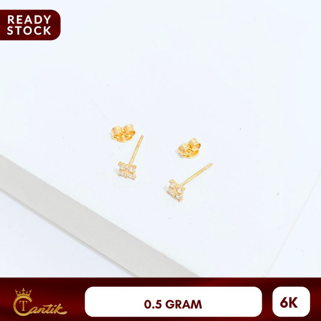 ANTING WANITA MODEL KENOT MATA EMPAT KADAR 6K