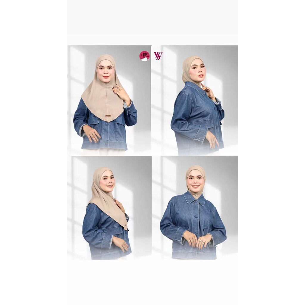 Bergo Malay Layer Widya Hijab