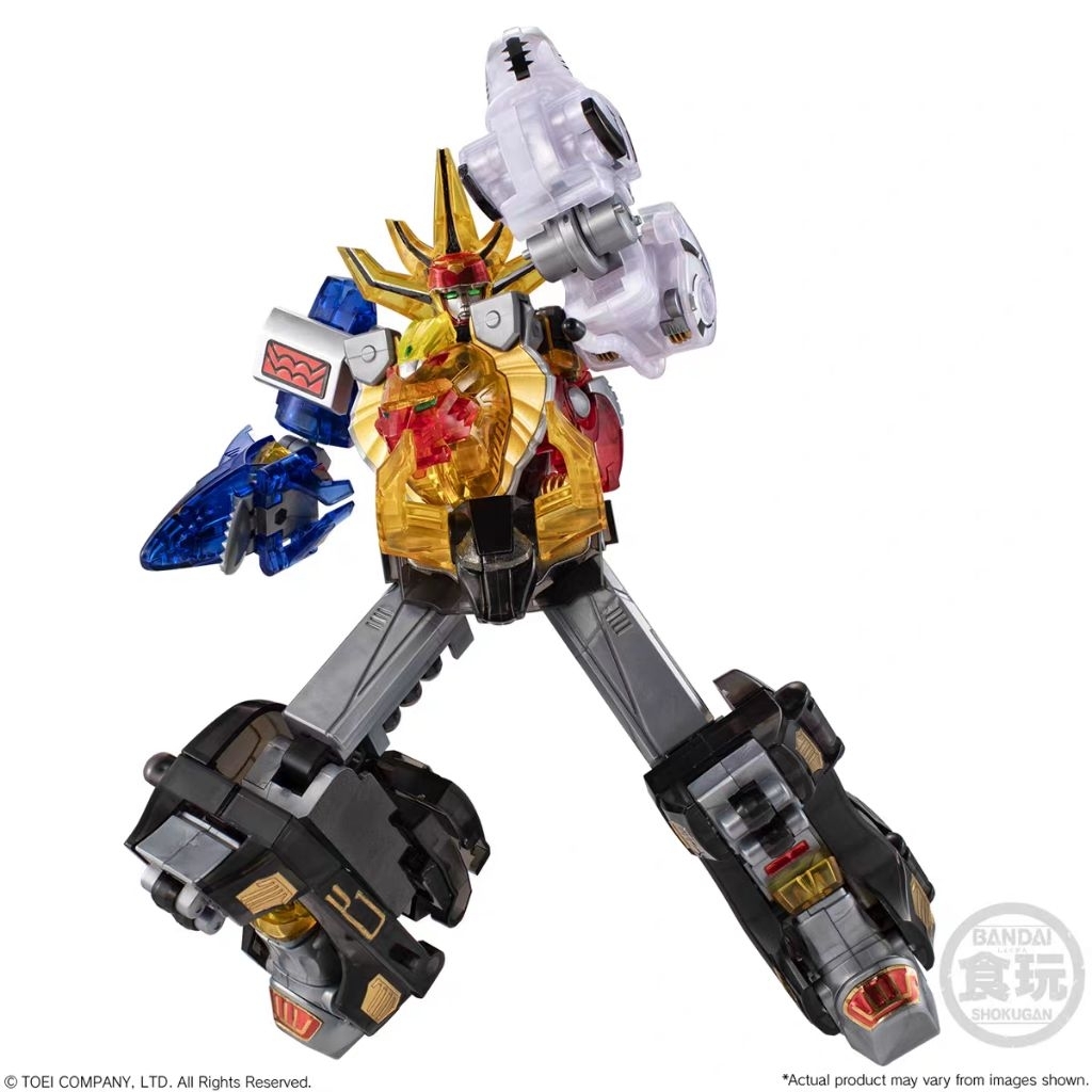 PRE ORDER FULL PAYMENT BANDAI SMP SHOKUGAN MODELING PROJECT HYAKUJU SENTAI GAORANGER GAOKING CLEAR C