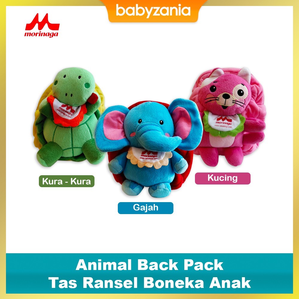Morinaga Animal Back Pack Tas Ransel Sekolah Boneka Anak