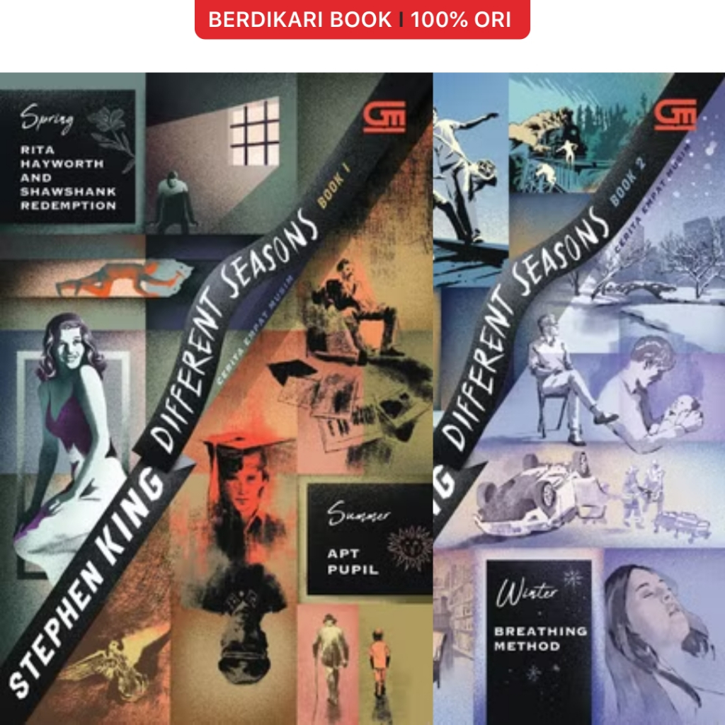 Cerita Empat Musim#1-2 (Different Seasons1-2) Stephen King - Gramedia
