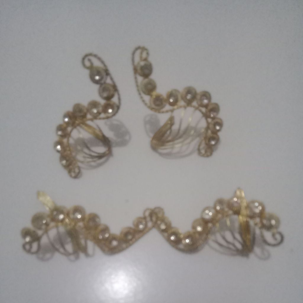 Asesoris rambut konde preloved