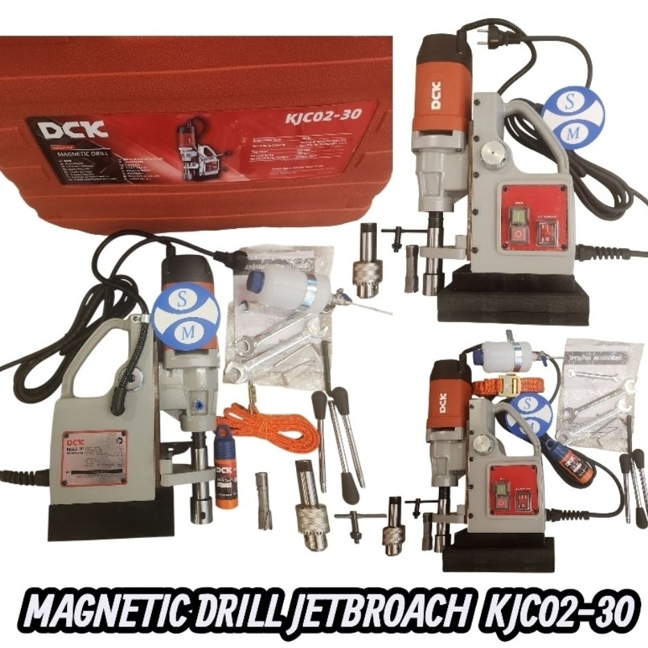 mesin bor magnet dck kjc02-30 bor jetbroach kjc02-30 dck magnetic drill dck jetbroach drill kjc02-30