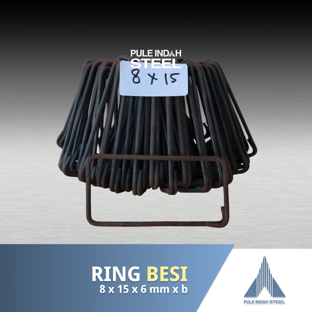 Ring Besi 8x15x6mmxb | Cincin Behel