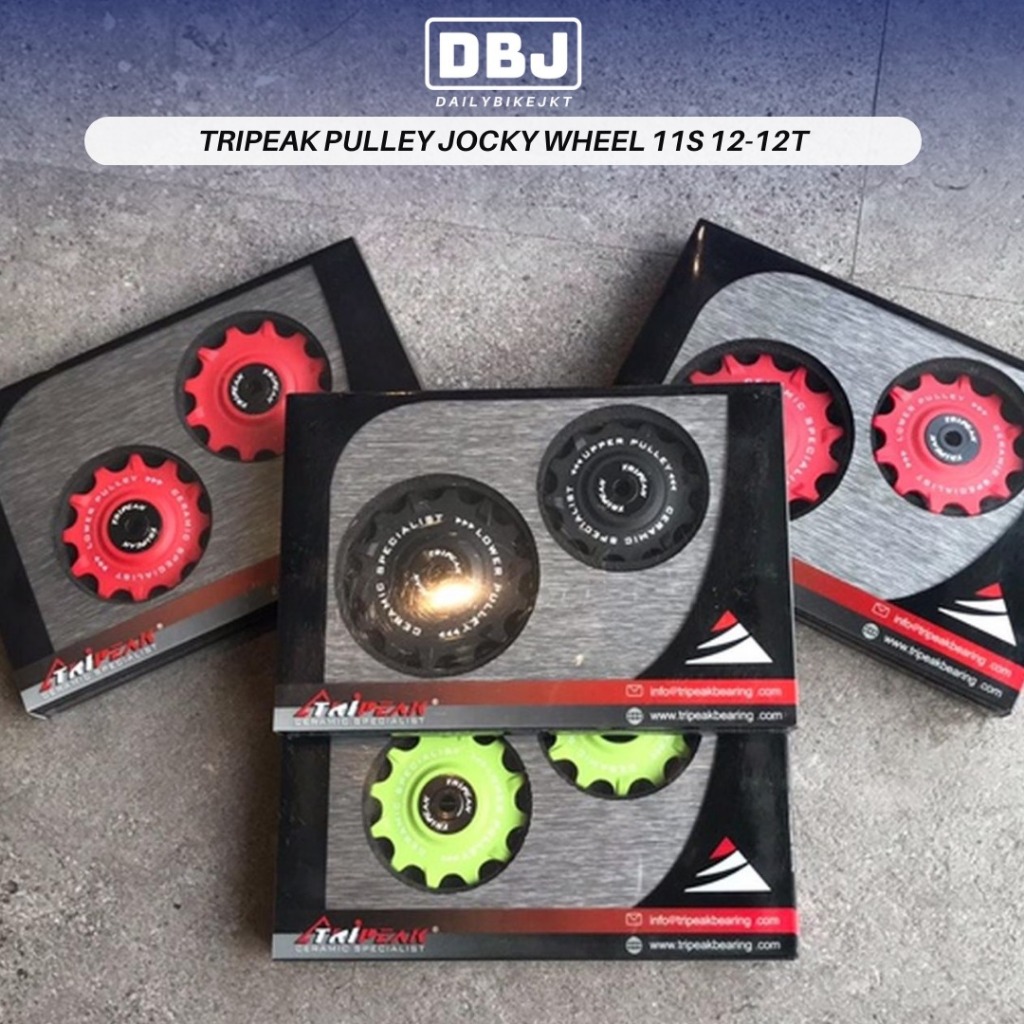 TRIPEAK Pulley Jocky 12-12T 11 Speed CERAMIC BEARING Pulley RD - SUPER LONCER