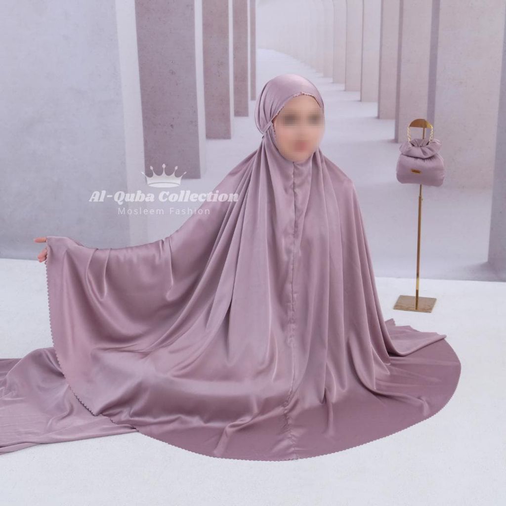 Mukena Armanisilk Al Quba 2in1 PREMIUM