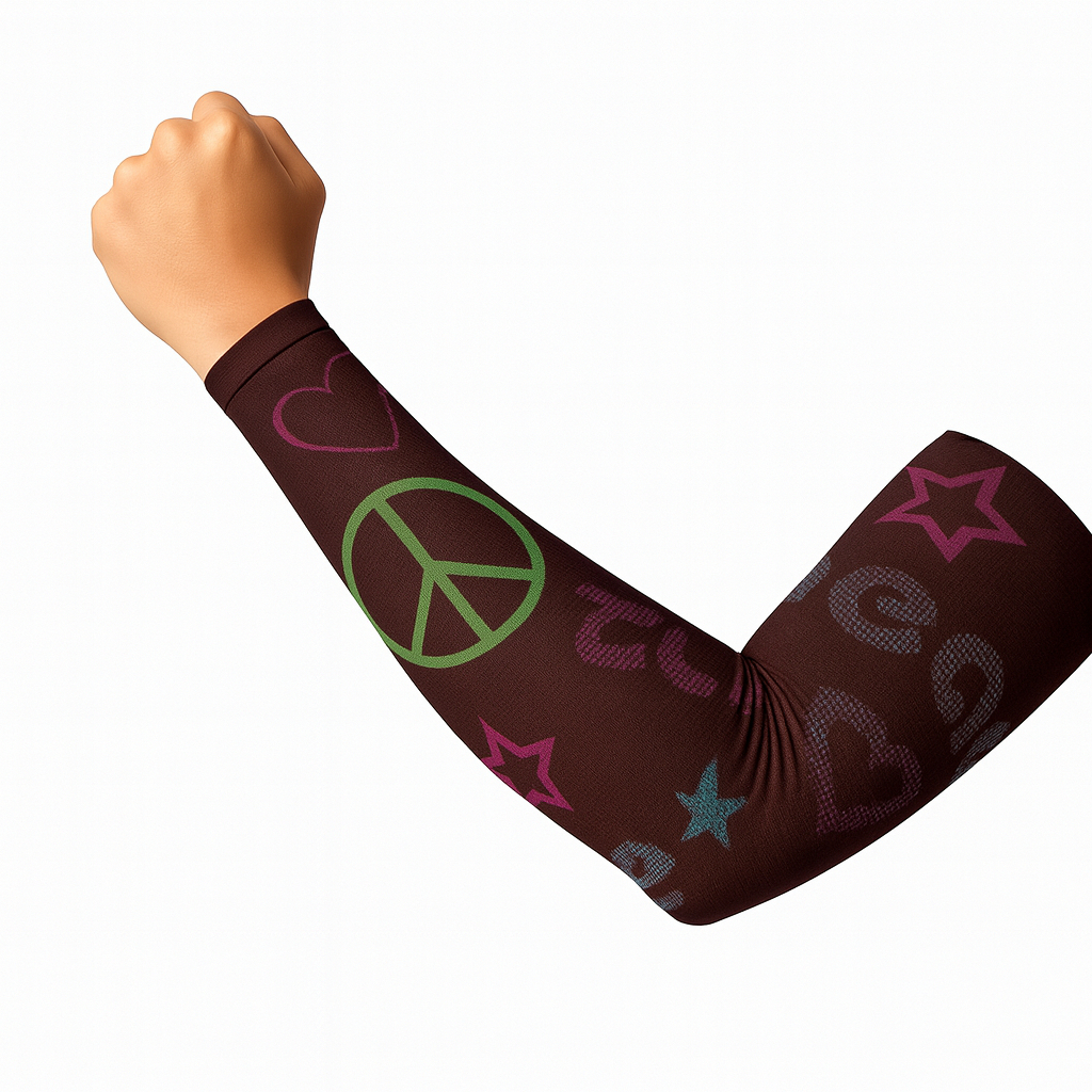 Manset Tangan Motif  Muslim Wanita Anti Panas – Manset Motif  Lengan Panjang Hijab