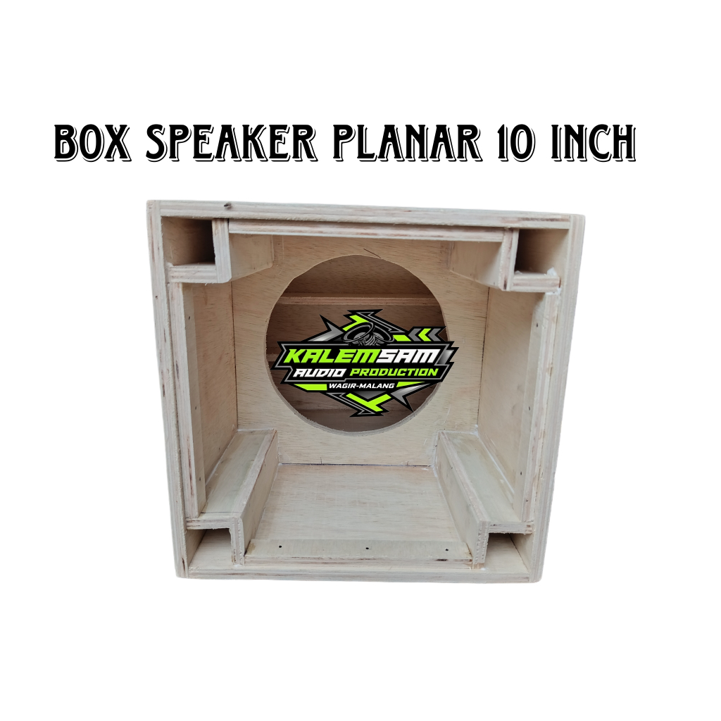 Box Speaker Planar Single 10 inch murah