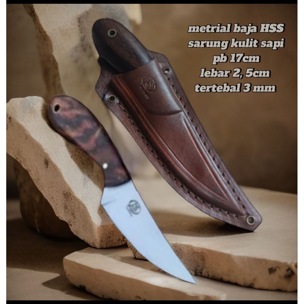 skineer sisit fulltank / pisau daging kulit sapi / pisau dapur