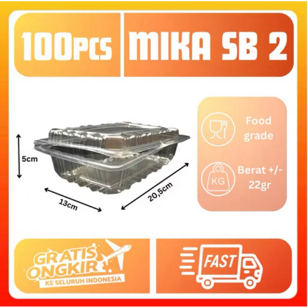 Kotak mika / kotak Makanan / Mika BURGER BOLU PETAK / Kotak Kue Bolu Mika / Kotak Mika Petak Kecil /