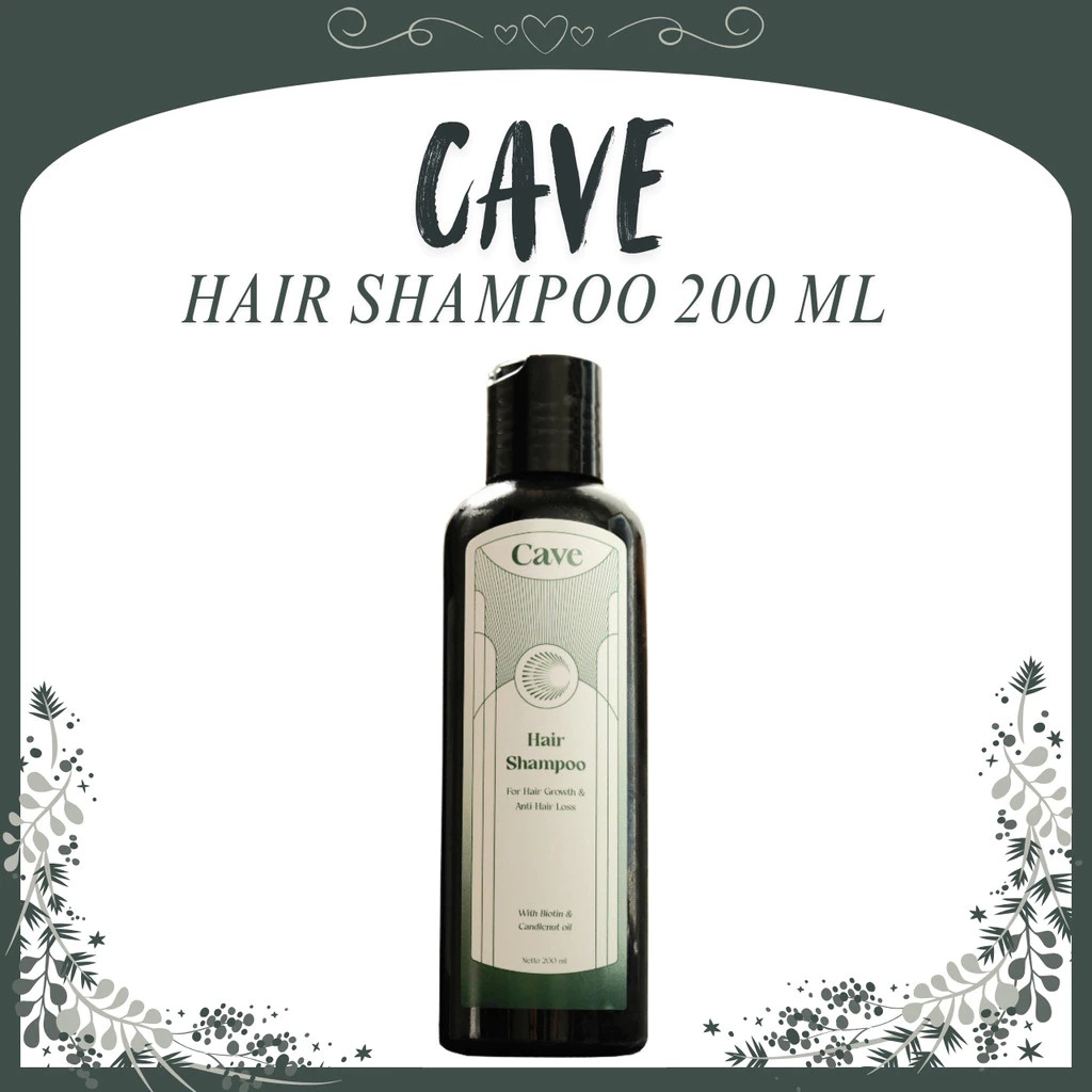 Cave Hair Shampoo 200ml/Shampoo Pria
