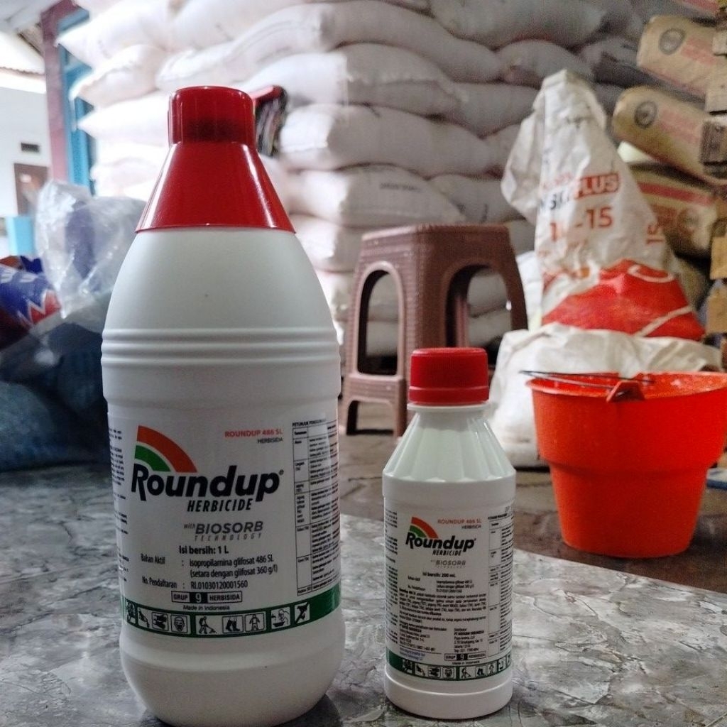Roundup 1 liter dan 200ml original