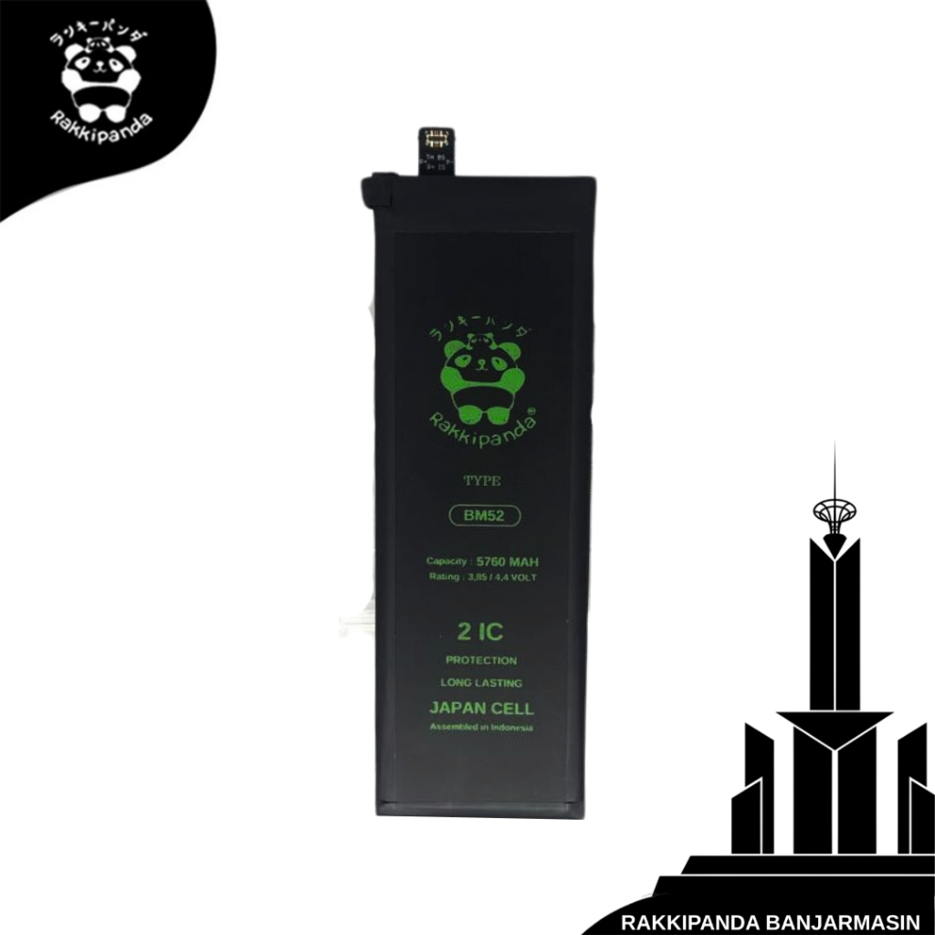 Baterai HP RakkiPanda BM52 Mi Note 10 / Mi Note 10 Pro / Mi Note 10 Lite / Mi CC9 Pro