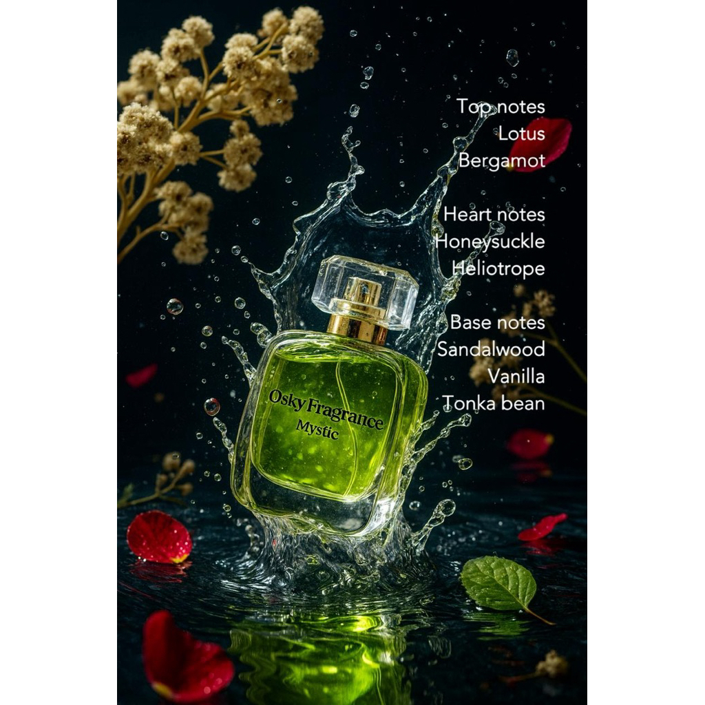OSKY Parfum- MYSTIC Parfum Cewek Cowok  Parfum Tahan Lama