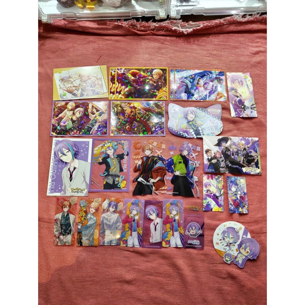 Postcard benefit Animate Proseka PJSK PRSK Project Sekai Kanade Ena Ichika Saki Shiho Honami Emu Nen