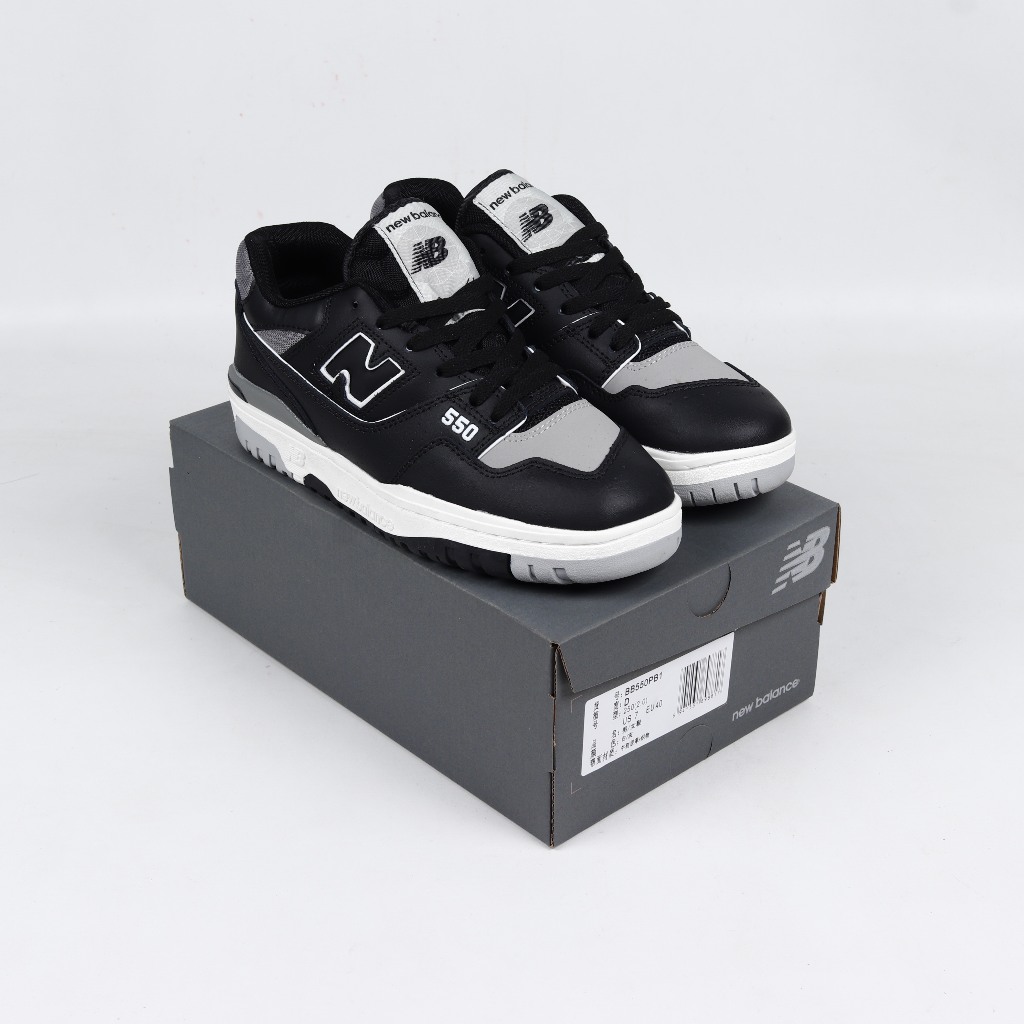 New Balance BB550SR1 Black Grey - NB 550
