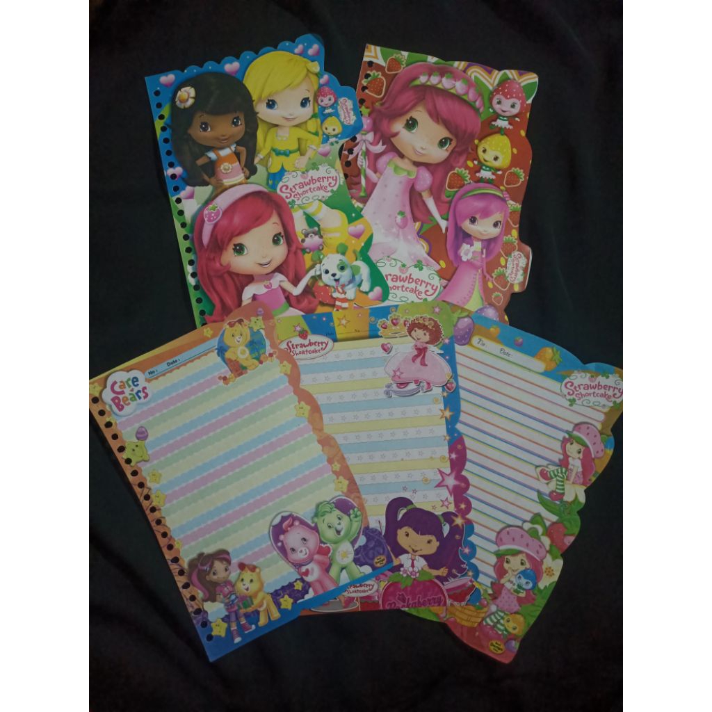 [Min Order 5] Isi Binder Strawberry Shortcake Min Mie Princess Loose leaf A4 Bundling