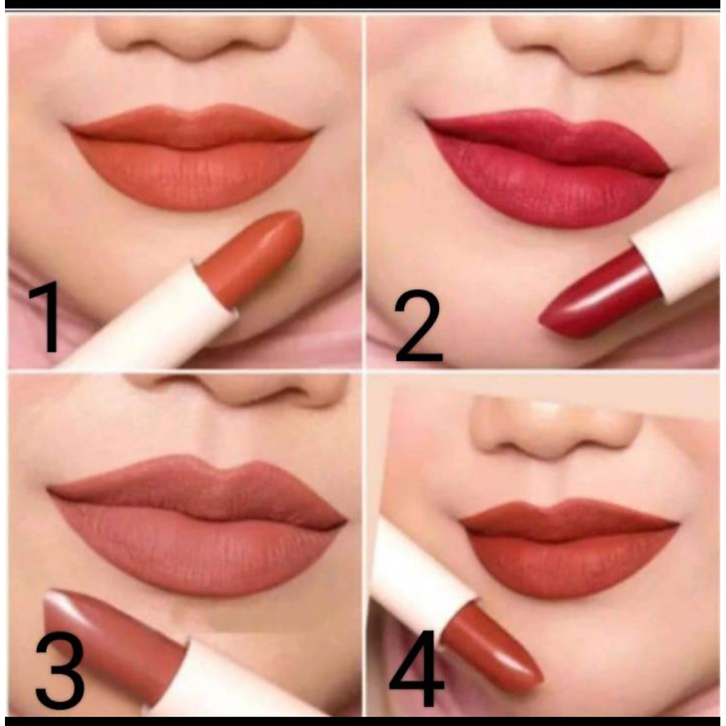 Lipstik Matte Tahan Lama/ Lipstik Nude