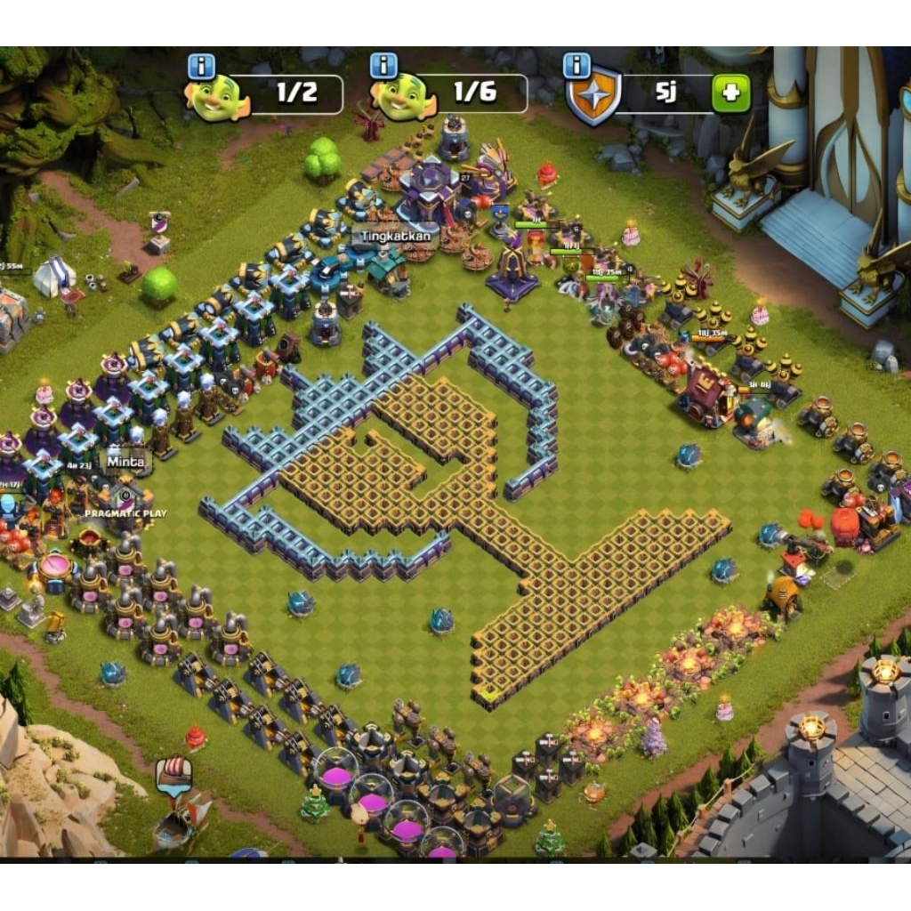 Clash Of Clans TH 15