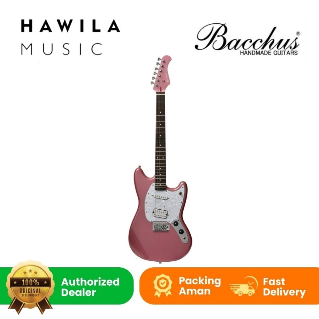 Gitar Elektrik Bacchus Universe BMS-SH/R Marble Blue MAB-MH , OWH ,PINK , SFG , Burgundy Mish Origin