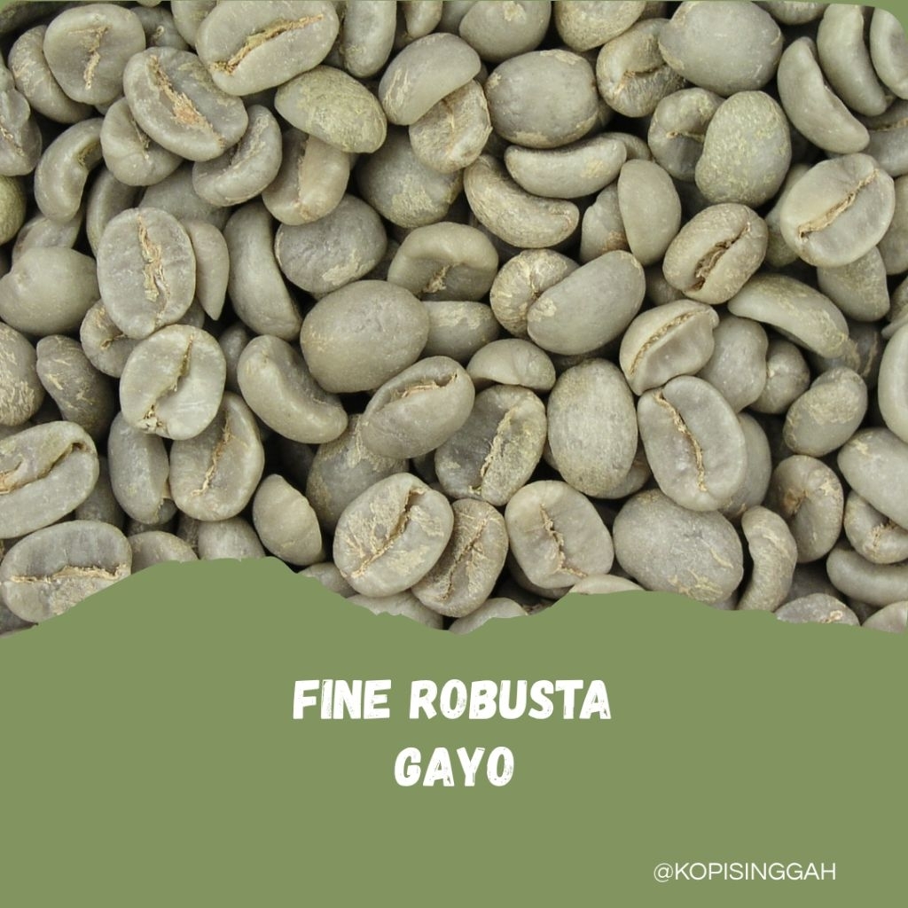 GreenBean FINE / NATURAL Robusta Gayo