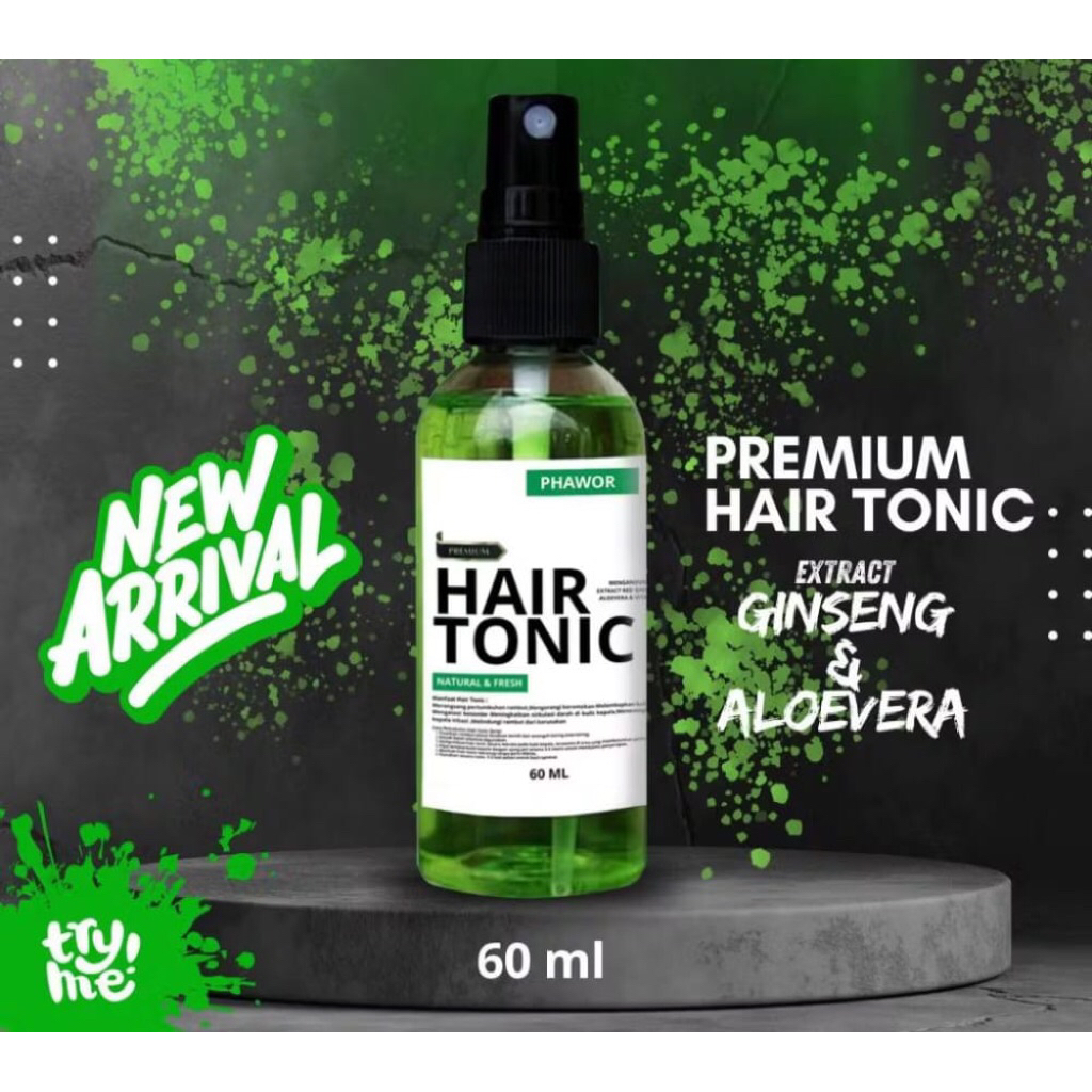 HAIR TONIC VITAMIN RAMBUT PRIA DAN WANITA MENUTRISI RAMBUT KERING DAN RUSAK