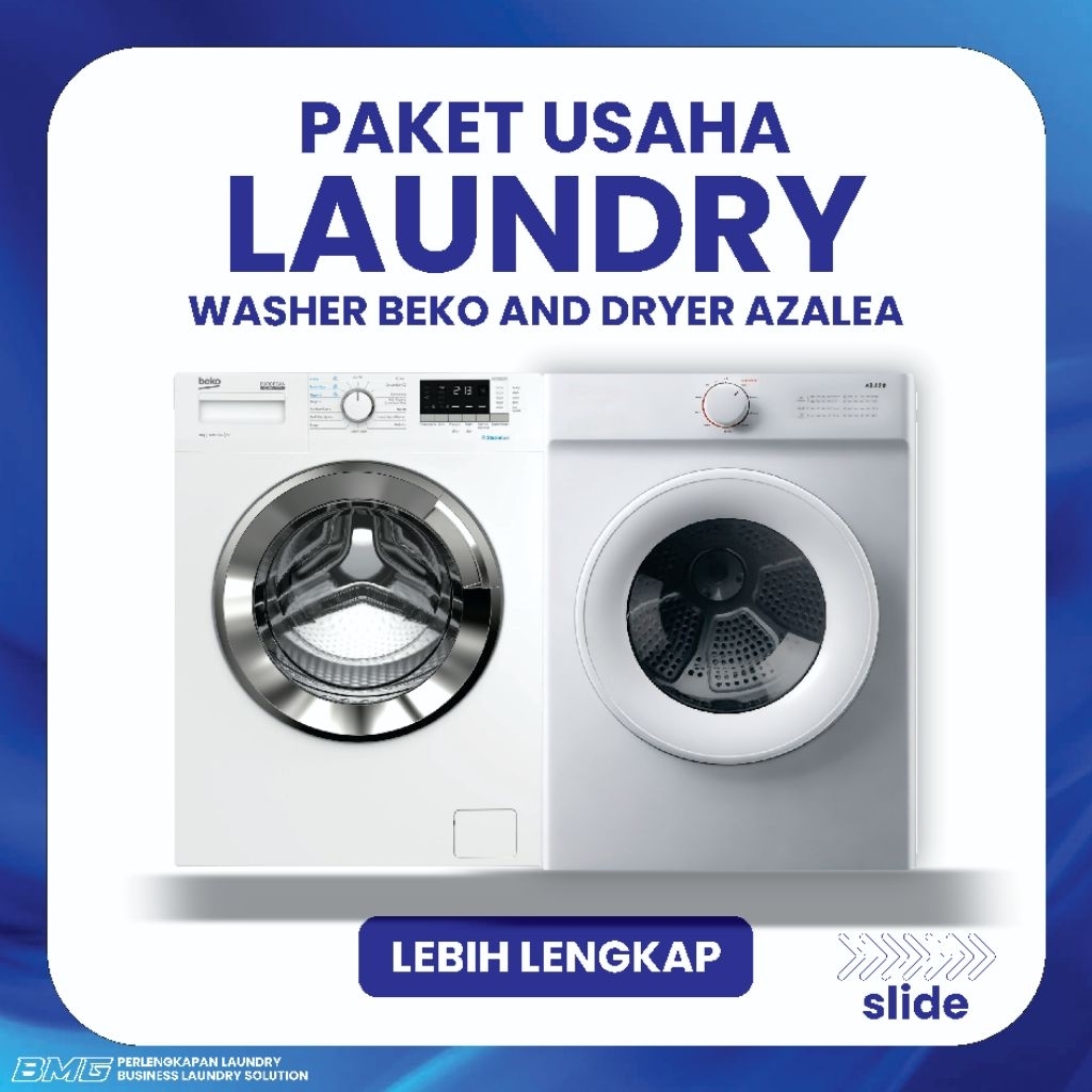 PAKET USAHA LAUNDRY KILOAN BEKO-AZALEA