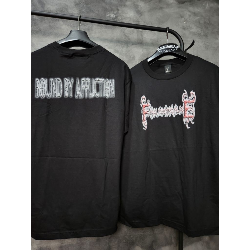 Final Resting Place Official - Bound By Affliction Tshirt Kaos Band