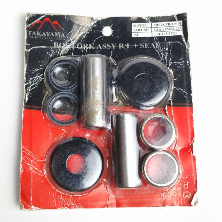 TAKAYAMA BOSH BOS SWING ARM HONDA MEGAPRO MONOSOK 2010 VERZA KOMPLIT SIL + LAHAR BAMBU PNP