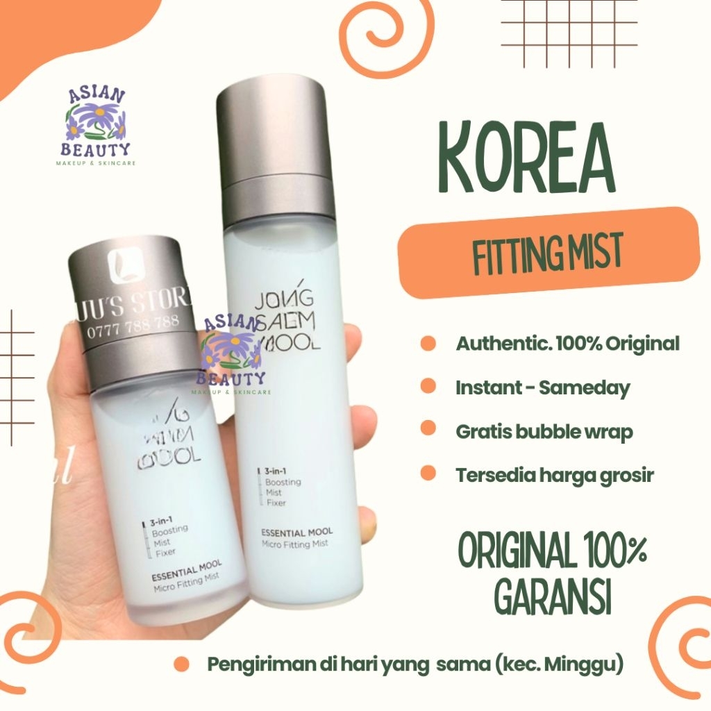 [100% ORI] Facial Mist  KOREA JM00L JSM essential mool micro fitting mist