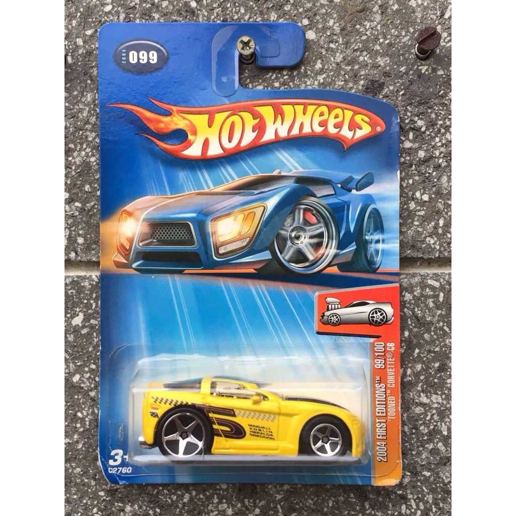 HOT WHEELS CORVETTE C6 HOTWHEELS LANGKA 2004