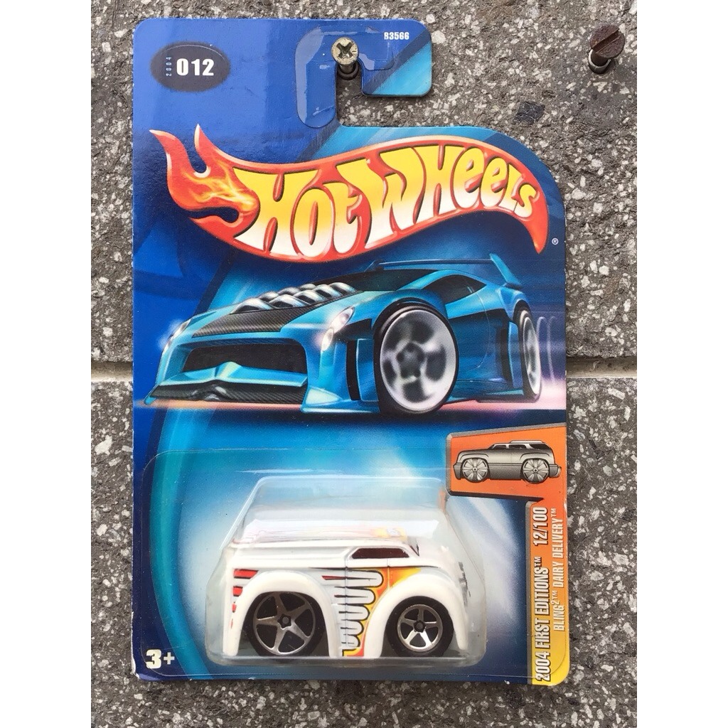 HOT WHEELS DAIRY DELIVERY BLINGS 2004