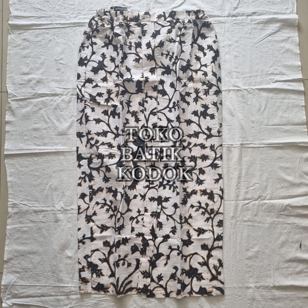 bawahan / rok Tegalan motif endel remek coklat