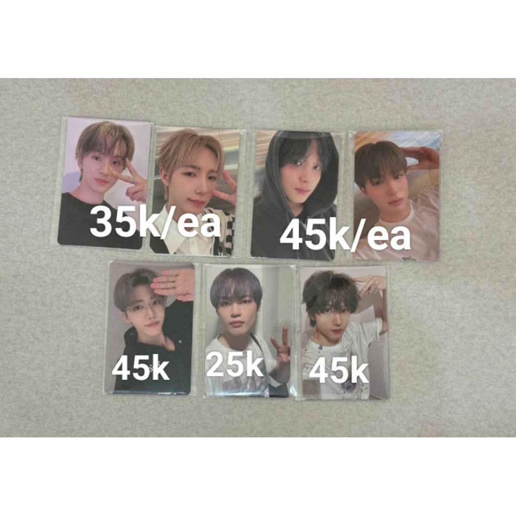 READY INA POB SMSTORE BTTF NCT DREAM PHOTOCARD BENEFIT PC BACK TO THE FUTURE MARK RENJUN JENO HAECHA
